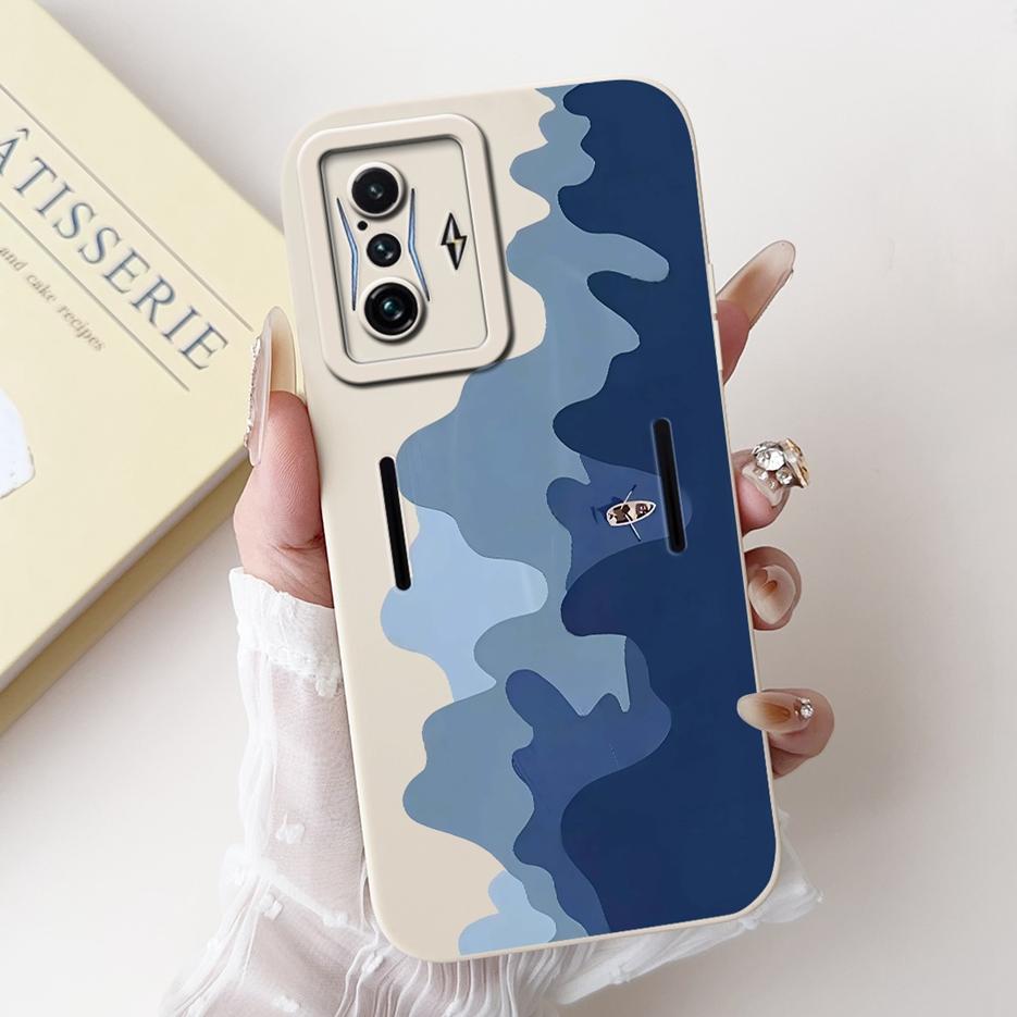 Для Xiaomi Poco F4 GT Чехол Роскошный Конфетный Расписной Чехол Ударопрочный Мягкий ТПУ Чехол для Телефона Для Xiaomi Poco F4 PocoF4 GT 5G Чехлы Сумки