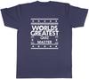 Worlds Greatest Quiz Master Unisexs Unisex TShirt Tee