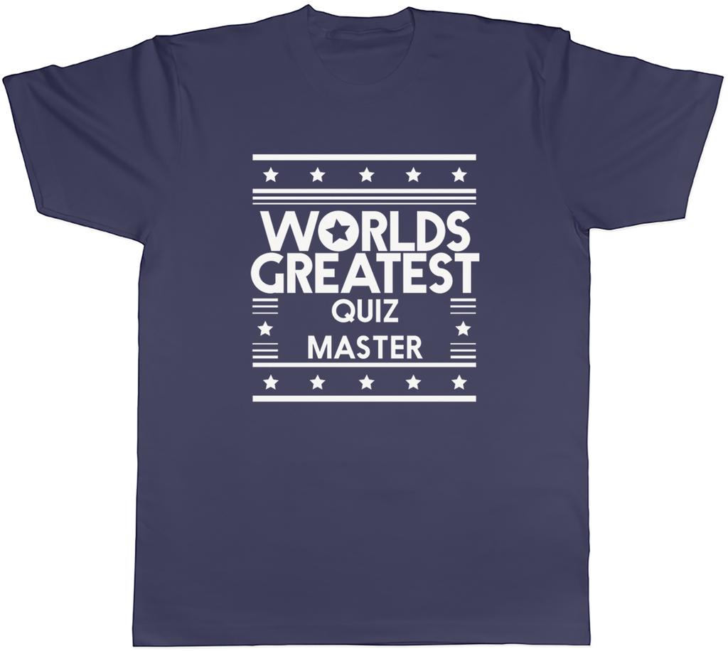 Worlds Greatest Quiz Master Unisexs Unisex TShirt Tee