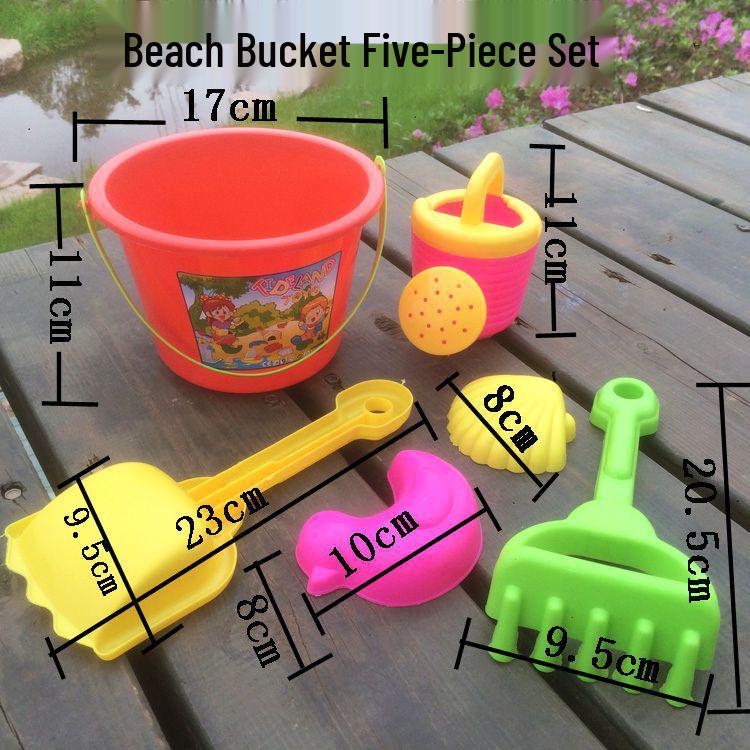 Популярный большой пластиковый пляжный игрушечный автомобиль песочные часы набор для детей - Идеально подходит для игр с песком и водой, купания и отдыха.