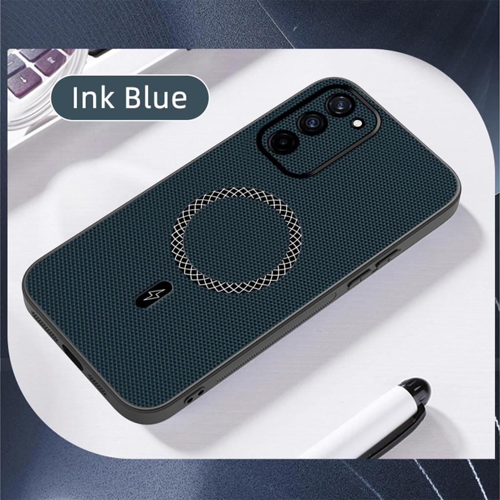 Чехол для телефона с текстурой плетеной ткани в деловом стиле для realme C75x, C75, противоударный, мягкий, защитный