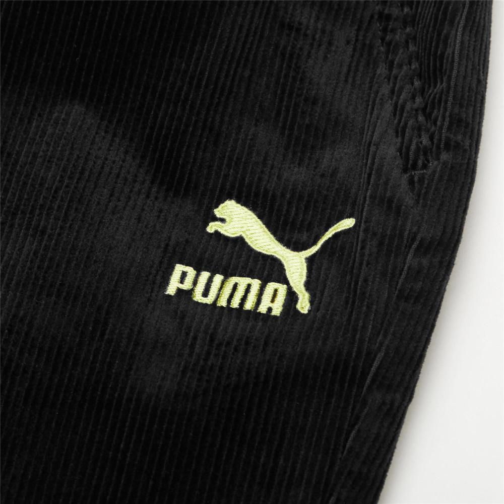 Puma Вышитый логотип, тканые повседневные брюки, женские, черные 534754-01