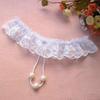Exotic Women's Open Crotch Lace Thongs Panties Sexy Women Intimates Pearls Beads Briefs
