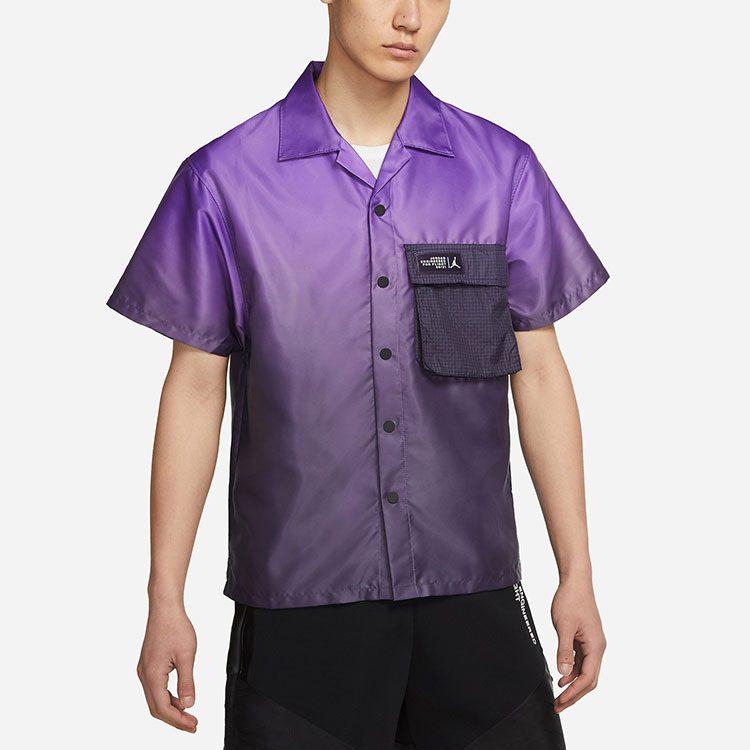 Jordan ESSENTIALS Рубашки Мужские Фиолетовый Воротник Умеренный Другое CZ4821-578