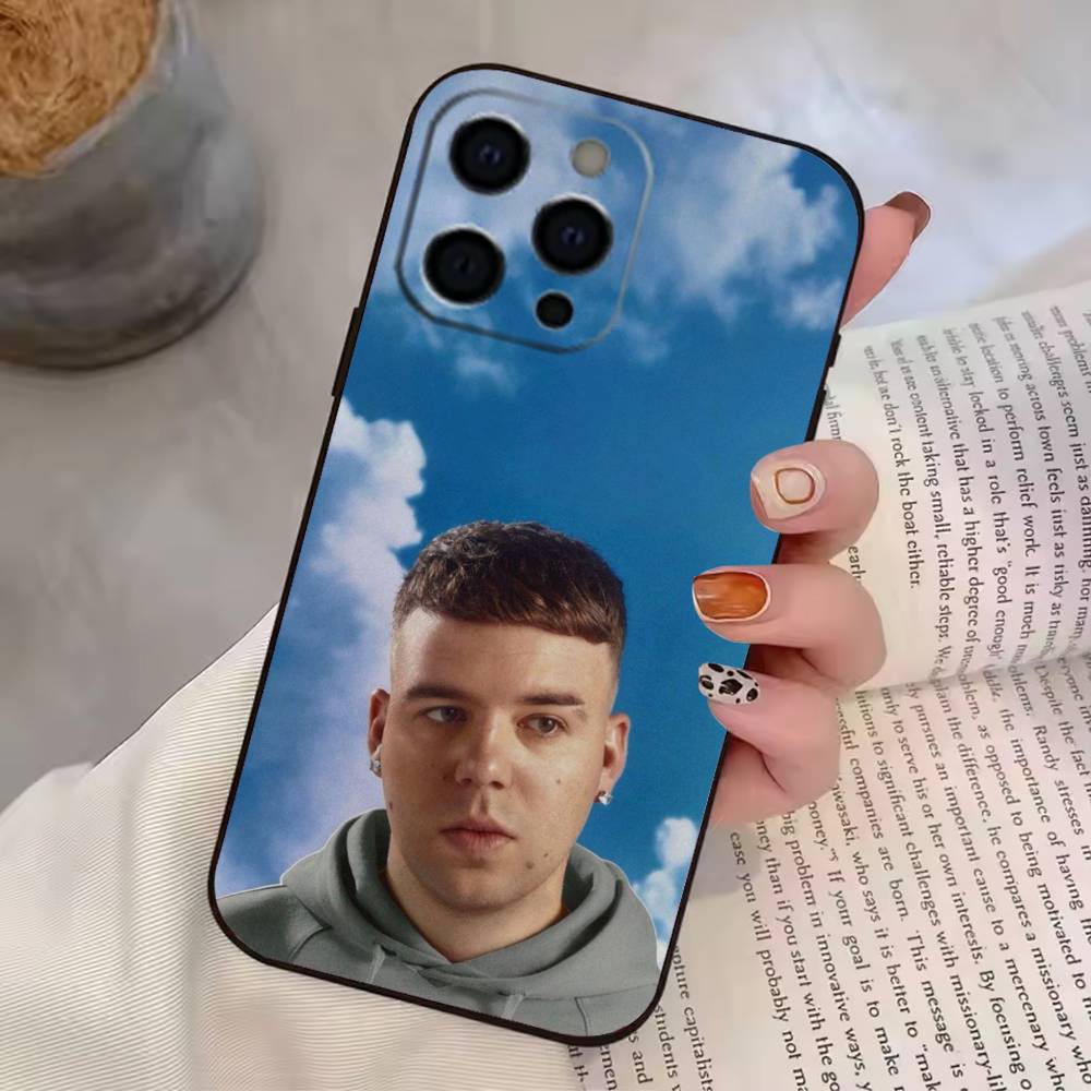 R-Rapper Q-Quevedo Phone Case For iPhone 17, 16,15,14,13,12,11 Plus,Pro Max, Others Soft Black Cover