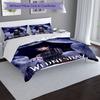 Wednesday Series Design Bed Bedding Set 1 Duvet Cover + 2 Pillowcases Soft Breathable Household Bed Linens
