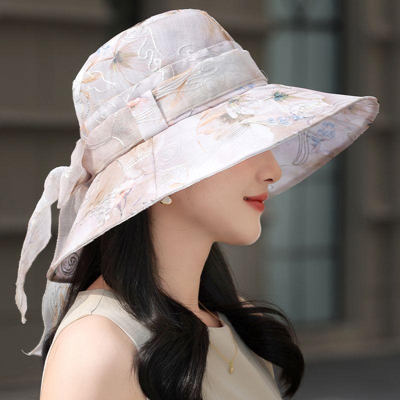 Новая шляпа женская весна-лето козырек Eugen Yarn Bucket Hat Fashion Sun Hat