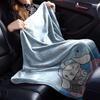 1 шт. Плед CINNAMOROLL Легкий фланелевый плед для дивана, кровати, путешествий, кемпинга, гостиной, офиса, дивана, кресла