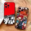 Чехол для телефона Persona 5 Anime для iPhone 17,16,15,14,13,12,11 Plus,Pro Max,XS, Мягкий черный чехол