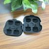 Easy Release Silicone Mold Ice Cube Tray for Whiskey Cocktail and Juice Beverage
