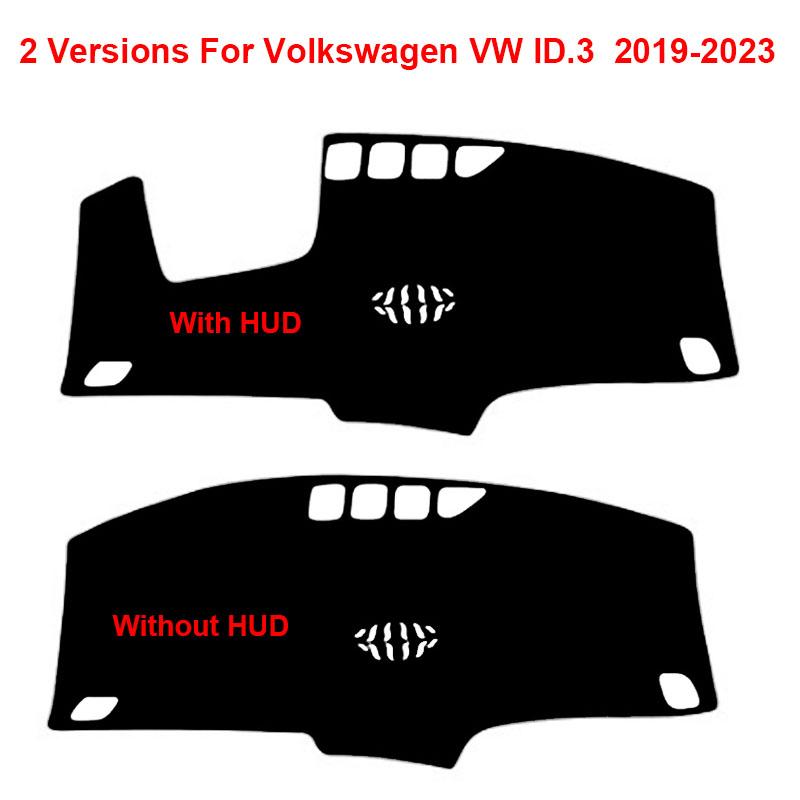 Внутреннее покрытие приборной панели автомобиля для Volkswagen VW ID.3 ID3 2019 2020 2026 2026 2026 Коврик на приборную панель автомобиля Ковер Накидка Защита от солнца Панель приборов Коврик