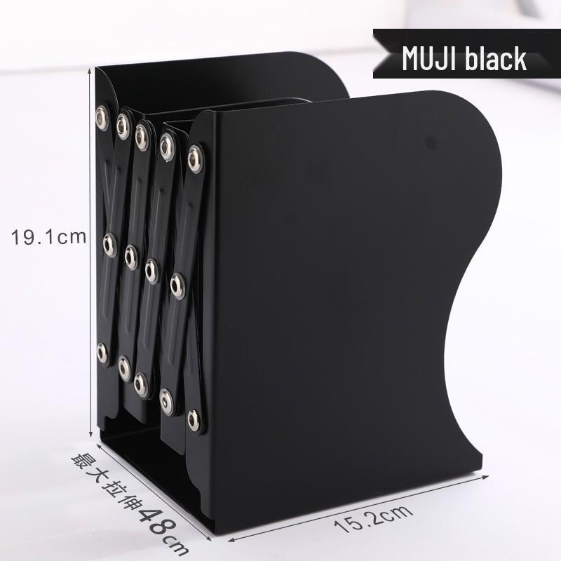 Выдвижные железные книжные полки-книгодержатели - Многофункциональная складная подставка для студентов