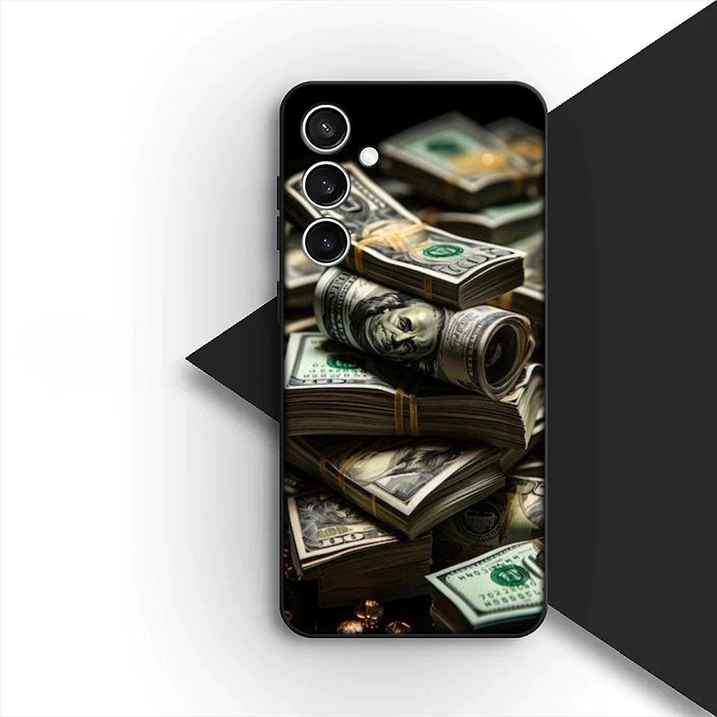 Money 100 D-Dollars 1 Phone Cover Soft Case for Samsung Galaxy S10 S8 S9 Plus A33 A34 A31 70 A71 A72 Note 20 9 8 S10E Casing