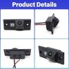 Special License Plate Light Reverse Camera with Clear Visibility, Design,Fit for VW/Skoda, Vehicle Security Camera
