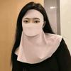 Summer Full-Face Sunscreen Veil UPF 50+ Neck Wrap Cover Fashion Ice Silk Face Cover  Cycling