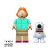 TV6304/6305/6306 Анимационная Серия Пародия Семейные Минифигурки Строительный Блок Игрушка