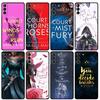Чехол для телефона Sarah J Maas «Королевство шипов и роз» для Samsung Galaxy S21 FE S22 Ultra Note 20 10 S8 S9 S10 Plus S10e S20 FE