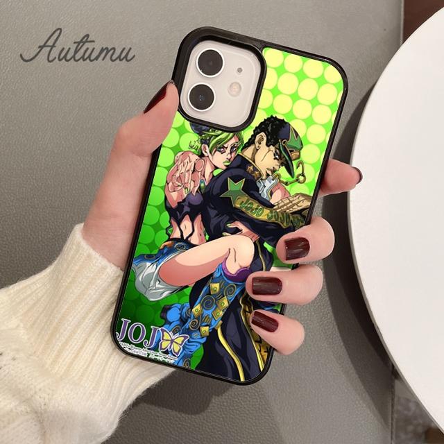 Чехол для телефона Jolyne Kujo Johnny Joestar Jojo для iPhone 11 12 13 14 Pro Max mini X XR XS SE 2020 6S 7 8 Plus Samsung S21 S22
