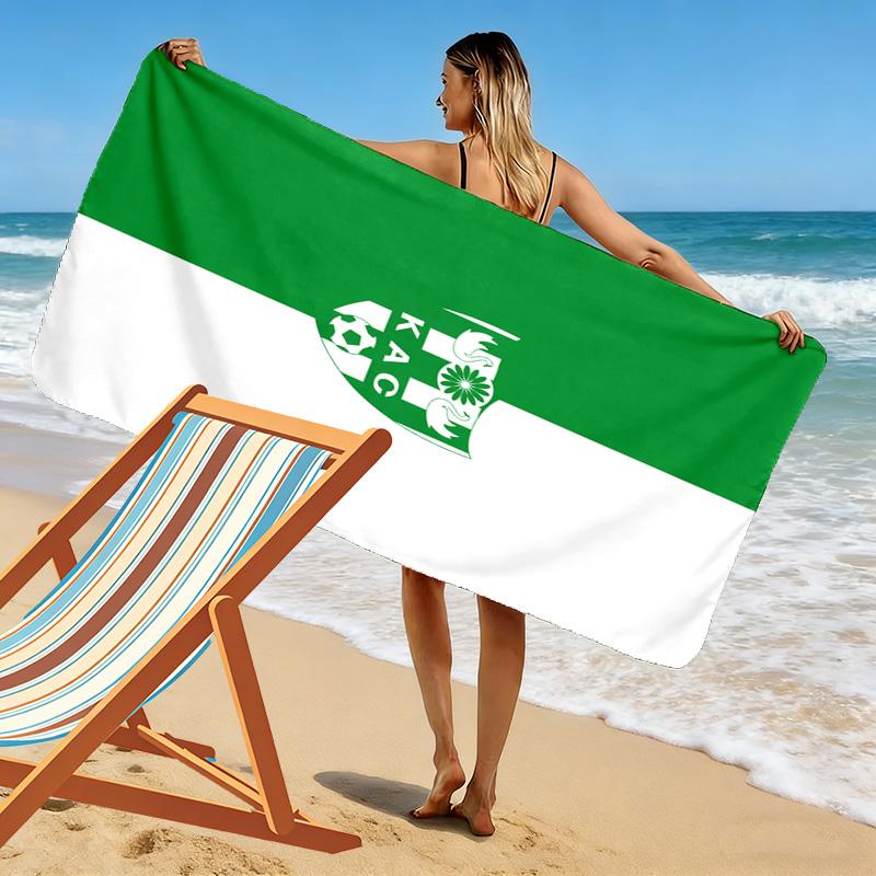 KAC kenitra athletic club Print Beach Towel, Large Soft Quick Dry Towel for Beach Camping Swimming