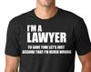 Lawyer T-shirt Attorney Tee Shirt Gift For Lawyer Cool T-shirt