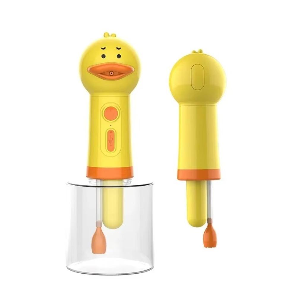Милая утка Машина для чистки питомцев Мультяшный USB-зарядка Электрическая пенообразователь Type-C Диспенсер пены Автоматический дозатор мыла Собака Кошка