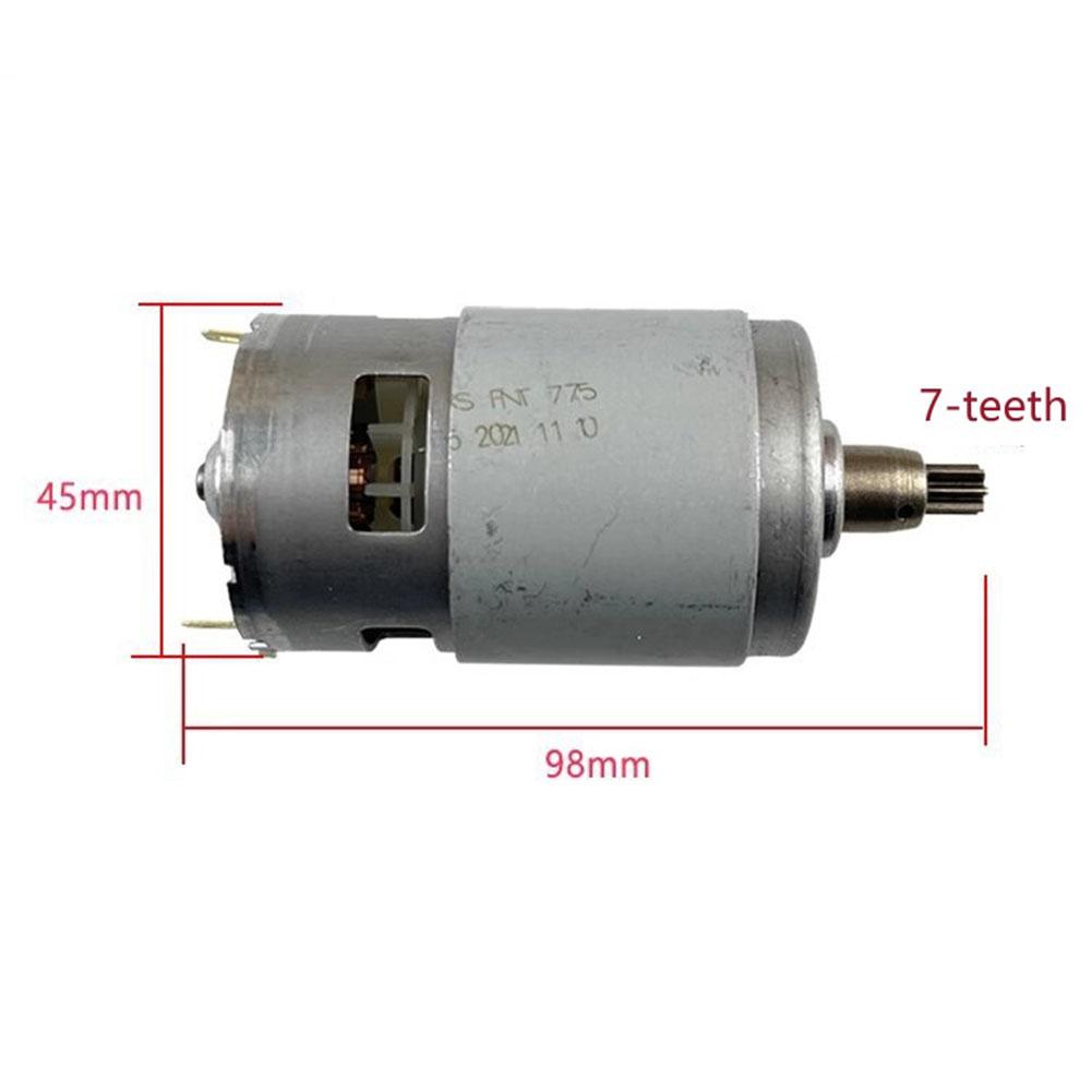 Accessory Part 18V 775 Motor 18V Motor Compact Size High-quality Materials 18V Voltage 1pc Quantity For DIY Projects