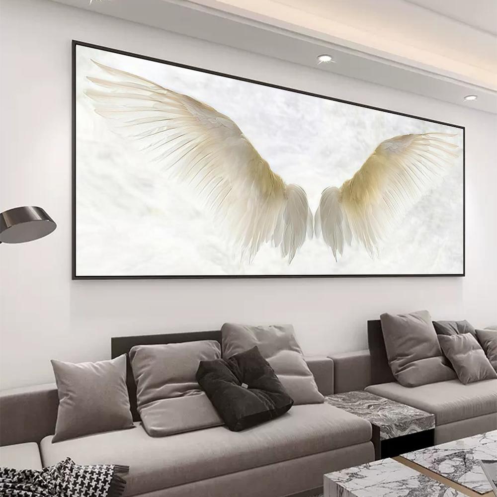 Скандинавский стиль раскрывает крылья, Картина для украшения гостиной, Современная эстетика, Минималистское настенное искусство в доме, Роспись постеров