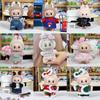 For 17cm Labubu Doll Clothes Fashion Clothes Hoodies Doll Clothes Hoodies Dolls Accessories Cute Decoration Little Cloths