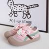 Spring Autumn Hello Kitty Kids Sneakers for Girls Anti-Slip Hook-and-Loop Casual Shoes Lightweight Toddler School Shoes