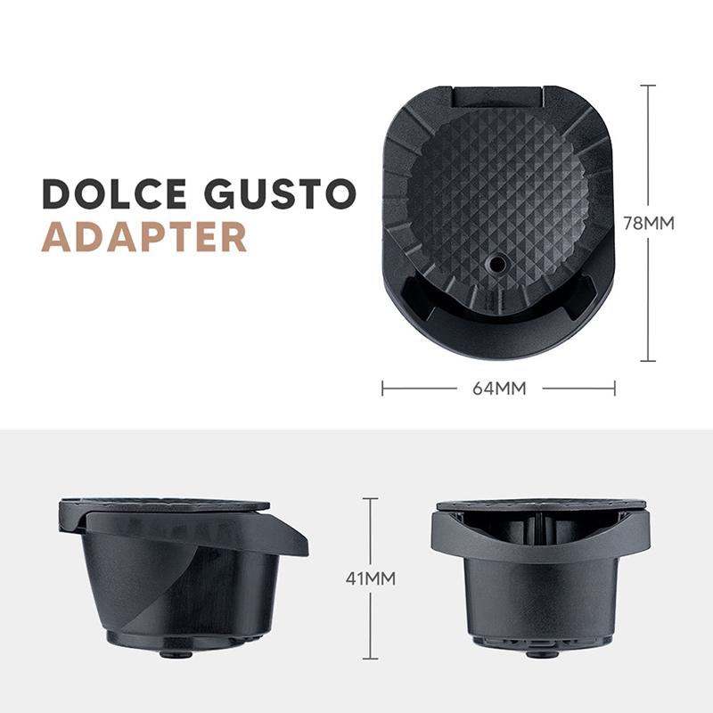 Многоразовый адаптер для кофейных капсул для кофемолки Dolce Gusto Genio S Crema Pod