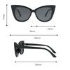 Солнцезащитные очки «кошачий глаз» женские  Роскошный бренд Винтажные очки женские Ретро солнцезащитные очки «кошачий глаз» для женщин Lentes  Mujer