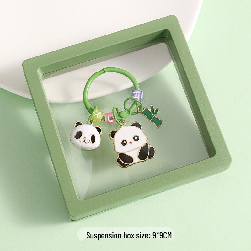 Брелок-подвеска Панда в китайском стиле - Мультяшный дизайн, Креативное украшение для сумки, Маленький подарок
