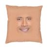 The Rock Face Dwayne Cushion Covers Sofa Decoration Famous Actor Johnson Square Throw Pillow Cover 45x45