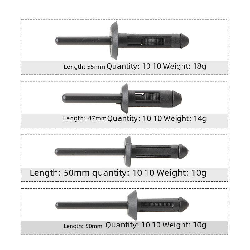 Набор из 41 инструмента для быстрой установки заклепок и съемника