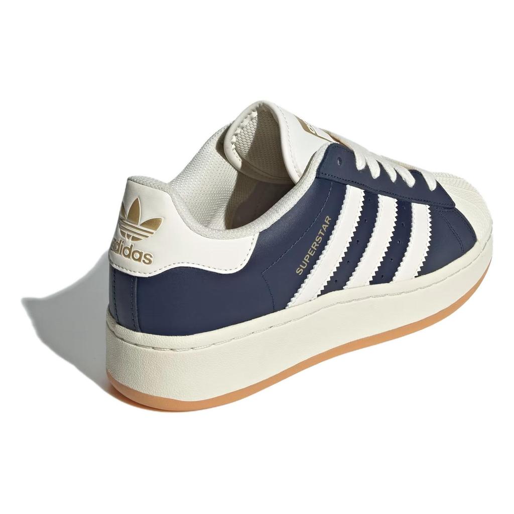 adidas Superstar XLG Night Indigo Кремовые Белые женские кроссовки Blue Gum ID5699