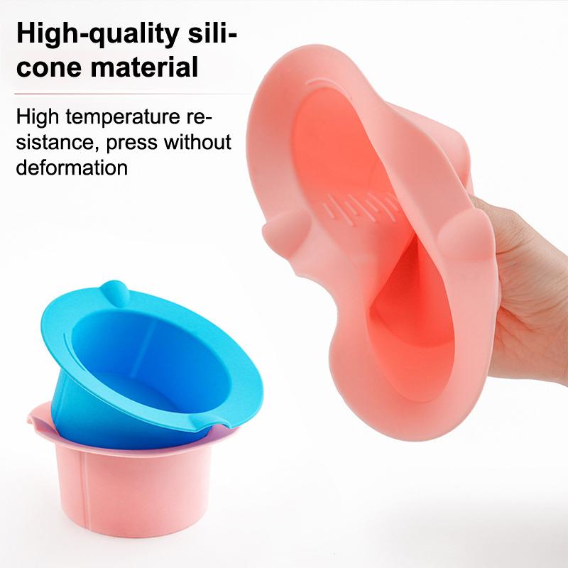 Wax Warmer Replacement Pot Heat-Resisting Silicone Bowls Non-Stick Pan Liner Easy Clean Hair Removal Melting Waxing Bowls