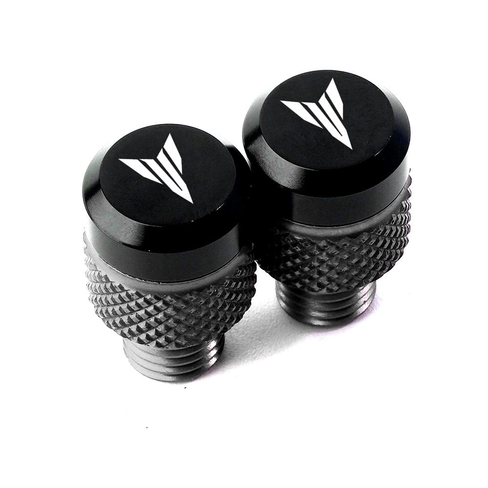 For Yamaha MT07 MT09 MT10 MT25 FZ09 FZ07 MT 07 09 10 25 Motorcycle M10*1.25 Aluminum Screws Bolts Mirror Hole Plugs Cap