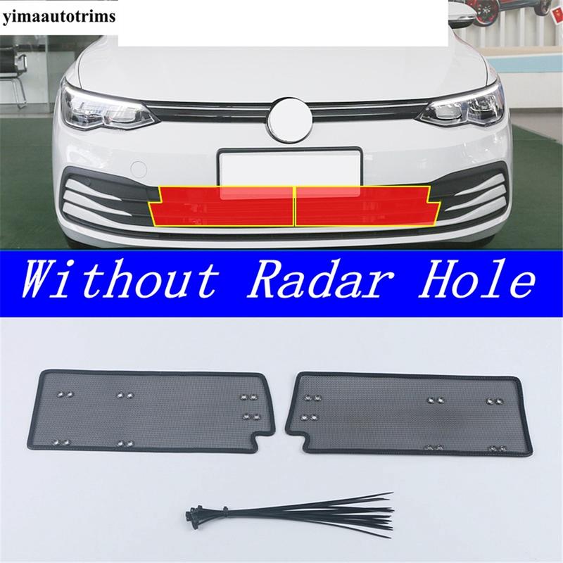 Car Front ect Grill Net Protective Screening Mesh Cover Accessories Exterior Kit For VW Volkswagen Golf 8 MK8 - 2025