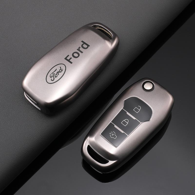 VEDB9 TPU Car Remote Key Case Cover for Ford Figo 2017 Mondeo 5 Ecosport Fiesta Mk8 Everest Ranger Fusion Kuga Escort F150 Accessories