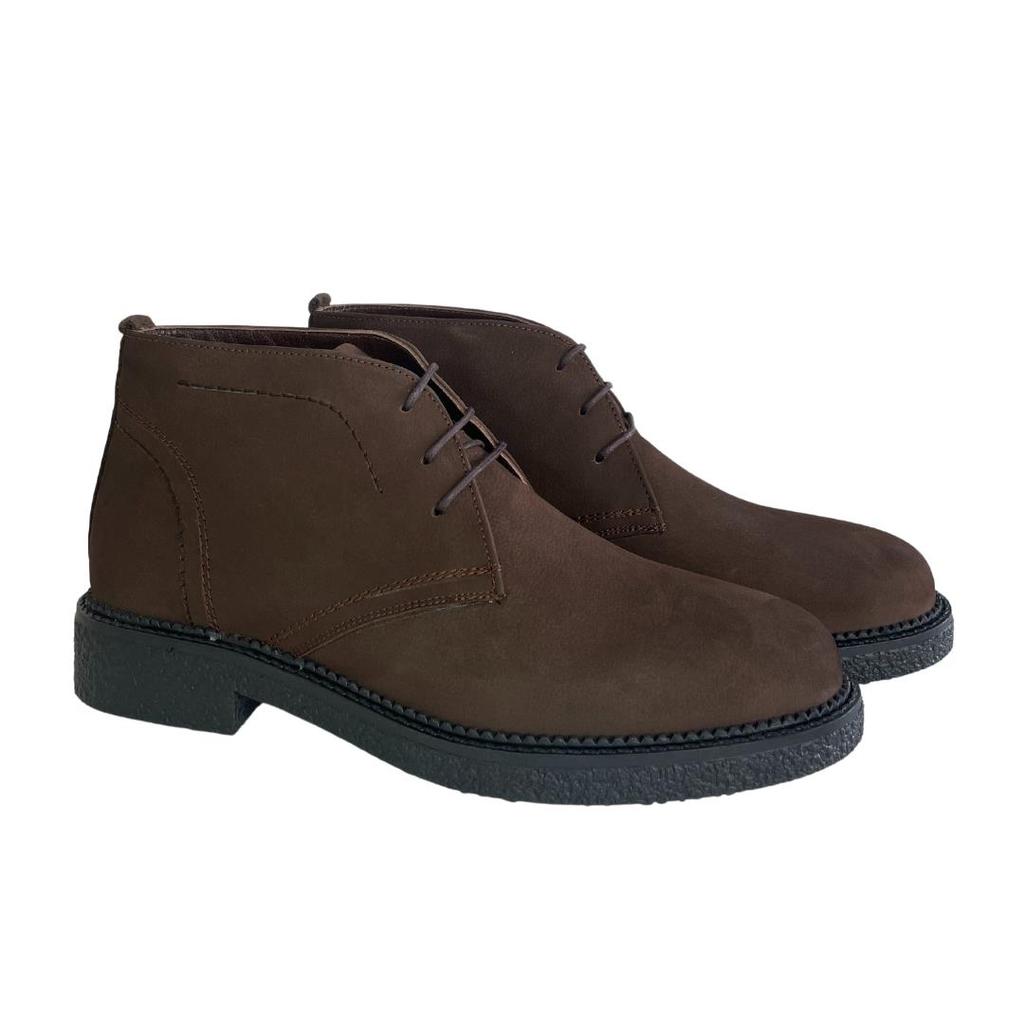 Men's Genuine Leather Ankle Boots for Winter