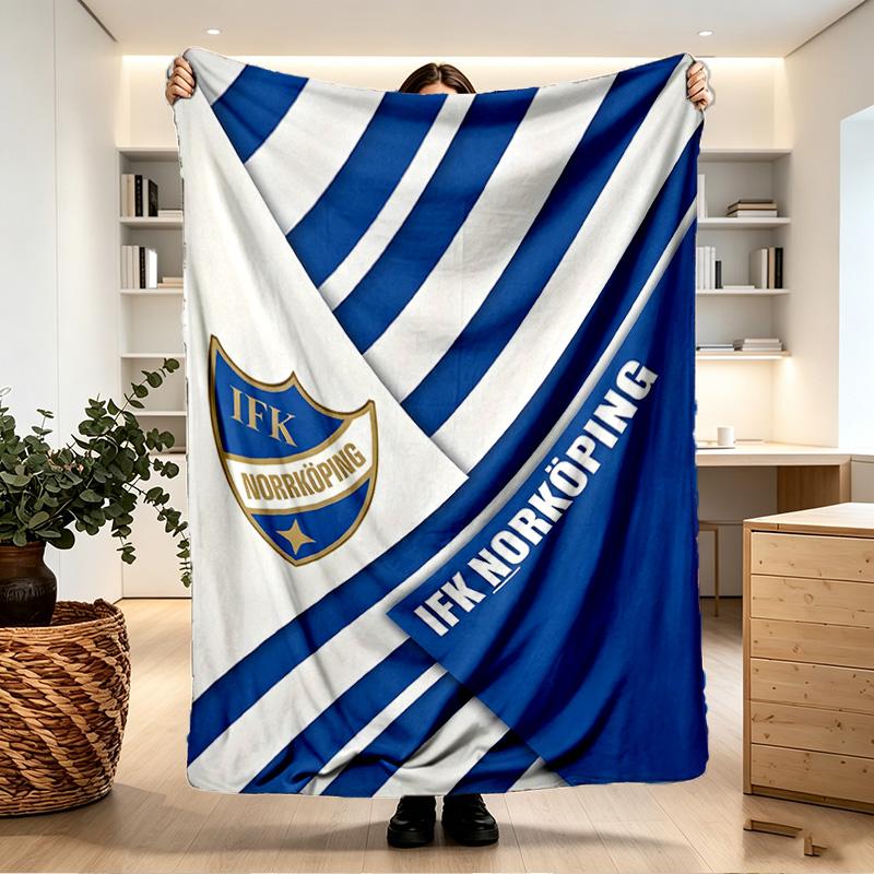 IFK Norrkoping Print Blanket - Soft & Comfortable, for Bedroom, Travel, Sofa, Home Decoration - Birthday Christmas Gift for Friend