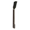 Wooden Folk Guitar Neck Fretboard Musical Instrument Part Black and White