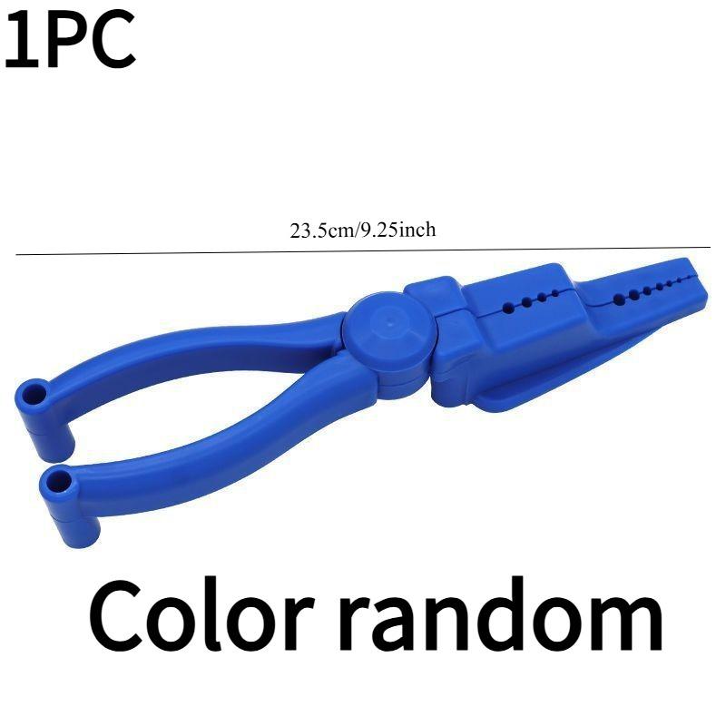 1PC new nail auxiliary jaw fixed tool nail pliers safety hand guard anti-hammer device stepped design one hammer and one nail