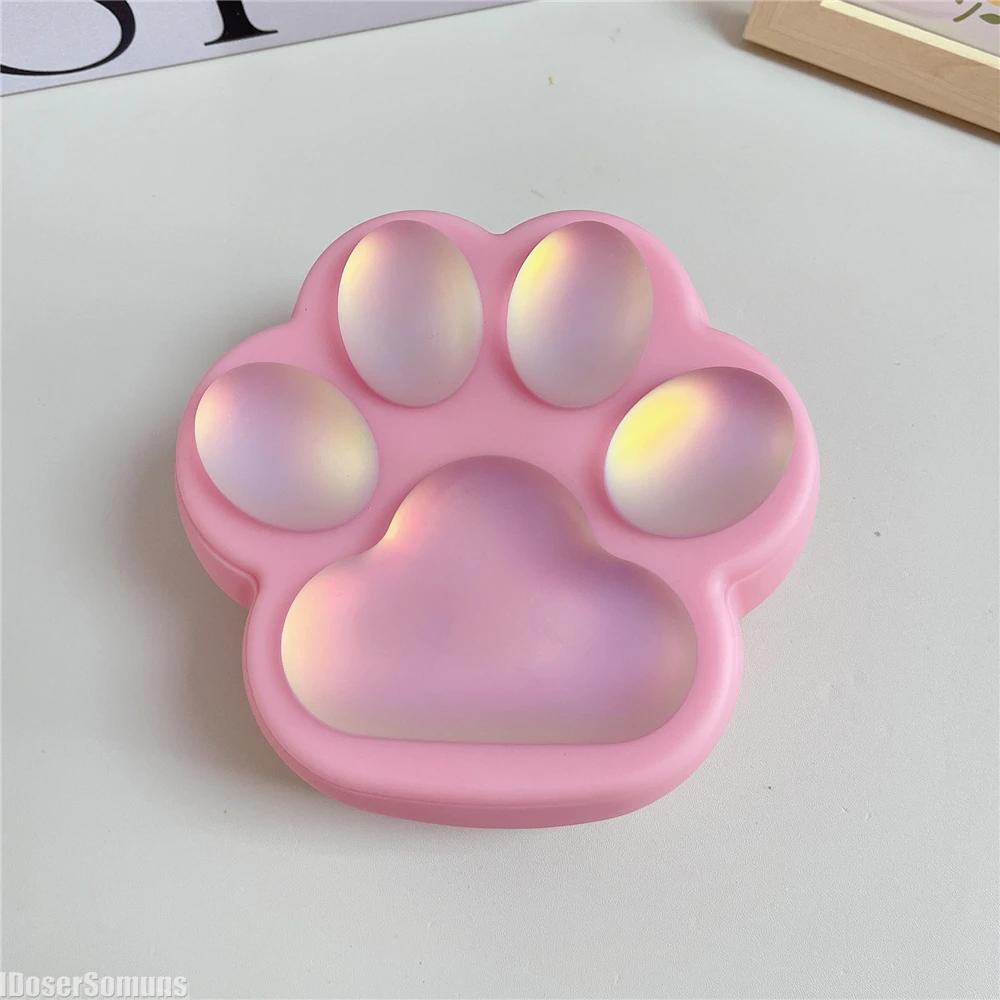 Kawaii Кошачий коготь Коробка для хранения Баночки Конфетница Канистра для ювелирных изделий Материал для макияжа Дизайн ногтей Разное Подарки Красочные