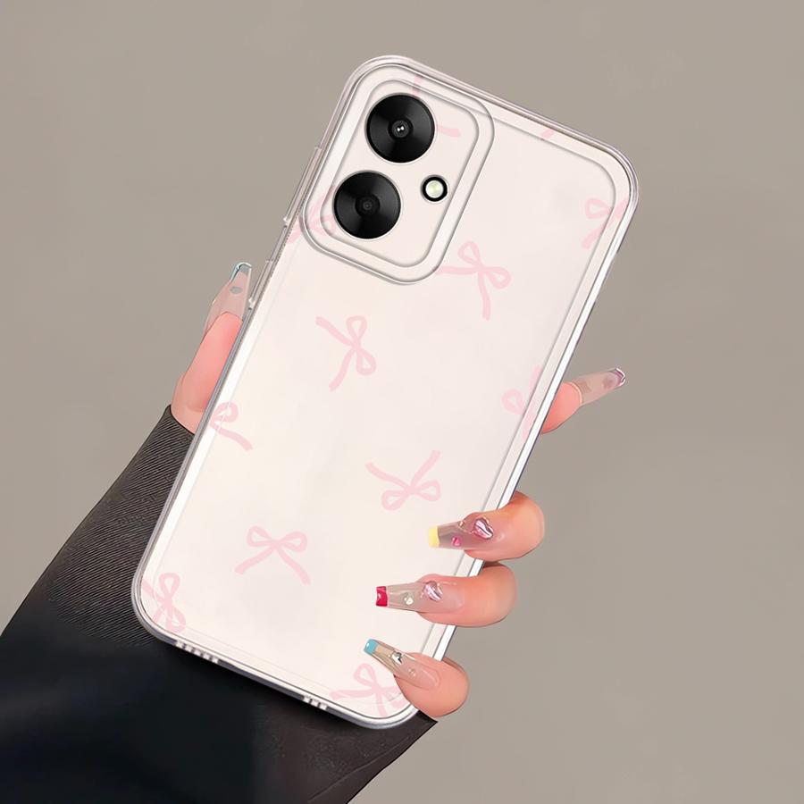 Чехол для телефона Xiaomi Mi 11T Pro 11 Lite Мягкий чехол для телефона Мультяшный Бант