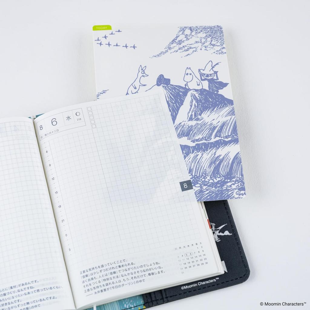 Настольный коврик Hobonichi Moomin Джунгли Игра Размер Cousin