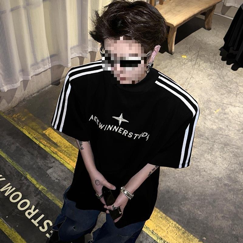 Мужская холщовая рубашка с карманом