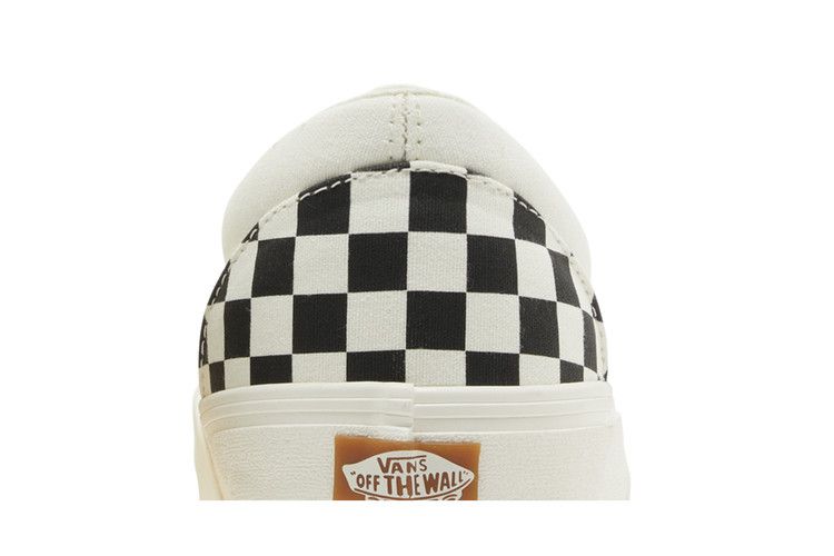 Мужские кеды Vans Slip-On VR3 'Черный Зефир Клетка'