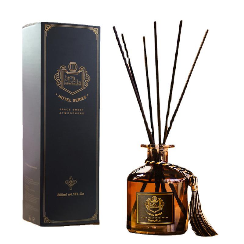 Ароматерапевтический диффузор с ротанговыми палочками и кисточкой для дома и спальни