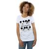 Disney Womens/Ladies Mickey Mouse Four Heads Cotton T-Shirt